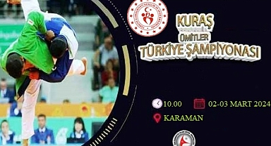 KARAMAN, ÜMİTLER TÜRKİYE KURAŞ ŞAMPİYONASINA EV SAHİPLİĞİ YAPACAK