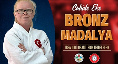 KARAMANLI MİLLİ JUDOCUDAN BRONZ MADALYA