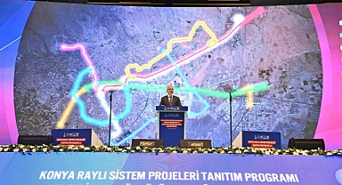 KONYA’YA 55,6 KİLOMETRE RAYLI SİSTEM HATTI
