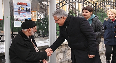 RECEP HOCA İMARET ESNAFIYLA BİRLİKTEYDİ