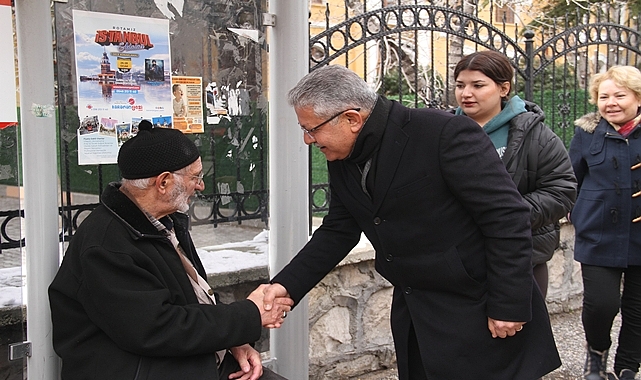 RECEP HOCA İMARET ESNAFIYLA BİRLİKTEYDİ