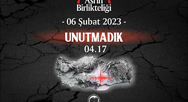 REKTÖR GAVGALI “ASRIN FELAKETİ”NİN BİRİNCİ YILI DOLAYISIYLA MESAJ YAYIMLADI