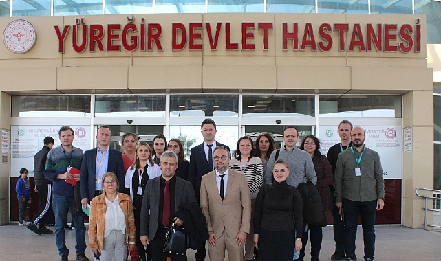 YÜREĞİR DEVLET HASTANESİNE ZİYARET
