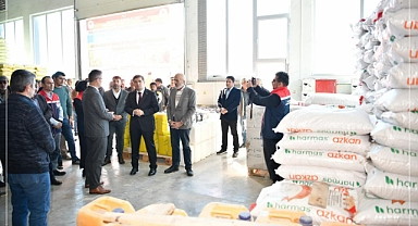 132 Üreticilere 24 Ton Azkan Nohut Tohumu Dağıtım Programı Gerçekleştirildi
