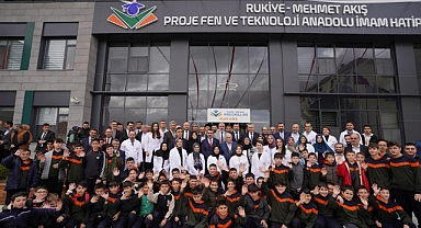 BAKAN YUSUF TEKİN, KONYA'DA RUKİYE-MEHMET AKIŞ FEN VE TEKNOLOJİ AİHL'NİN AÇILIŞINA KATILDI