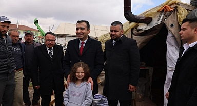 BAŞKAN KALAYCI VERGİ DAİRESİ VE BUĞDAY PAZARINI ZİYARET ETTİ
