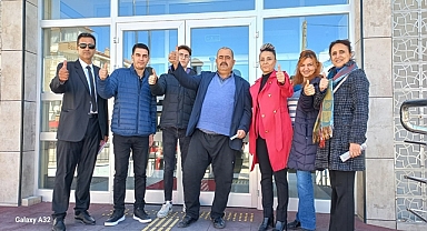 ÇELİKTAŞ 8 tane sağlık ocağı ve aile hekimliklerini ziyaret gerçekleştirdi.