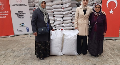 GÖKSU TAŞELİ PROJESİNDEN SÖZLEŞMELİ ÜRETİME 30 TON NOHUT DESTEĞİ