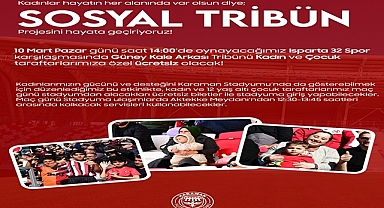 KARAMAN FUTBOL KULÜBÜ ŞEHRİMİZİN TÜM KADINLARININ DESTEĞİNİ BEKLİYOR!