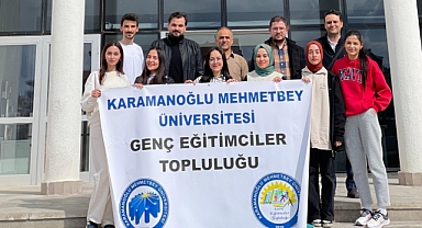 KMÜ ÖĞRENCİLERİNDEN KÖY OKULUNA BAĞIŞ