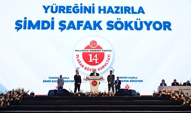 MHP 14. Olağan Büyük Kurultayı Gerçekleşti
