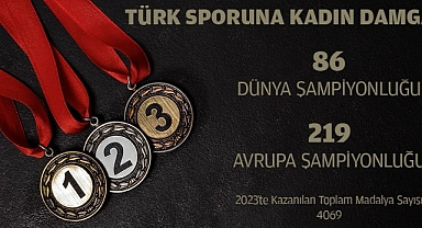 TÜRK SPORUNA KADIN DAMGASI