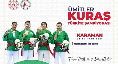 ÜMİTLER KURAŞ TÜRKİYE ŞAMPİYONASI KARAMAN’DA YAPILACAK