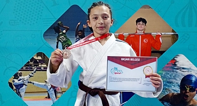 AYŞE CEREN HANCI’DAN BRONZ MADALYA