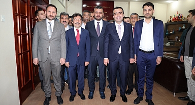 BAŞKAN KALAYCI DUALARLA GÖREVE BAŞLADI