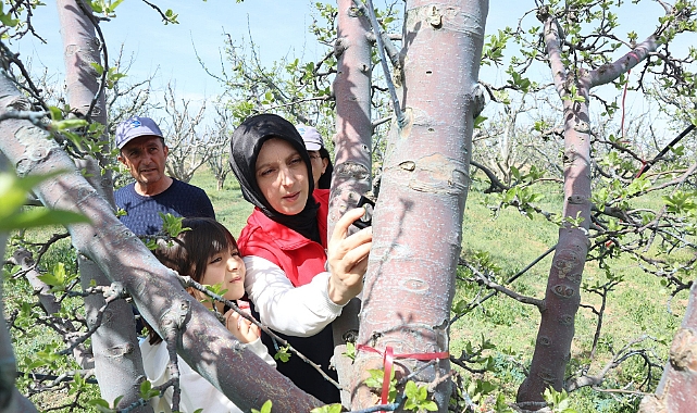 ''Biyoteknik Mücadele Projesi'' Kapsamında Bahçelerde İncelemelerde Bulunuldu.