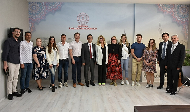 İl Müdürü Çalışkan, Avrupalı Eğitimcileri Ağırladı
