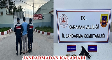 JANDARMADAN KAÇAMADI