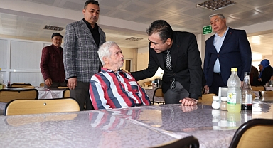 KALAYCI ANA KUCAĞI VE HUZUREVİ SAKİNLERİNİN BAYRAMINI KUTLADI