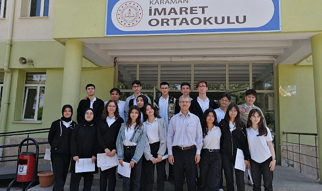 Karaman’da Fen Lisesi Öğrencileri, ‘Ciğerlerimiz Sönmesin’ Dedi