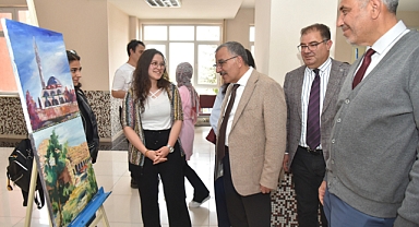 KMÜ ÖĞRENCİLERİNDEN ‘KARAMAN ESİNTİLERİ’ KONULU SERGİ