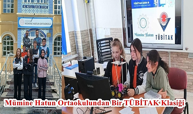 Mümine Hatun Ortaokulundan Bir TÜBİTAK Klasiği