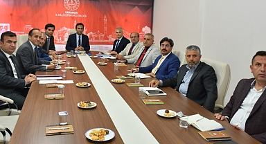 İl Müdürü Çalışkan, İlçe Milli Eğitim Müdürleriyle Bir Araya Geldi