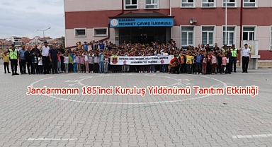 Jandarmanın 185'inci Kuruluş Yıldönümü Tanıtım Etkinliği