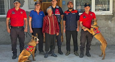 KAYIP VATANDAŞI JANDARMA ARAMA KURTARMA KÖPEKLERİ TUĞRA VE KAHVE BULDU