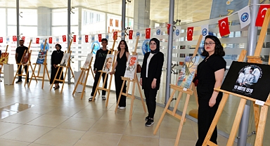 KMÜ ÖĞRENCİLERİNDEN 19 MAYIS TEMALI POSTER SERGİSİ