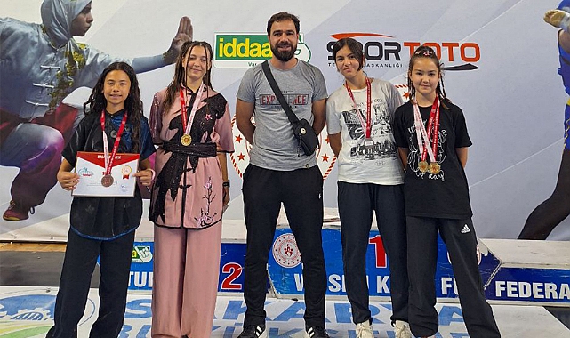WUSHU KUNGFU TÜRKİYE ŞAMPİYONASINDA KARAMAN BAŞARISI