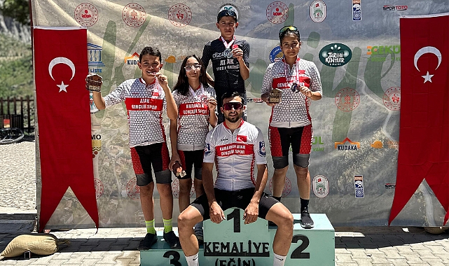 KARAMAN BİSİKLET TAKIMI ERZİNCAN’DAN MADALYALARLA DÖNDÜ