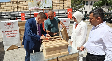 KARAMAN'DA ORGANİK ARICILIK HAYATA GEÇİYOR