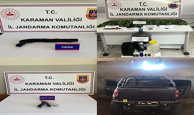 Karaman İl Jandarma Komutanlığı Denetimlere Devam Ediyor