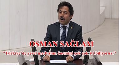 Karaman Milletvekili Osman Sağlam AK Parti Grubu Adına Mecliste Konuşma Yaptı