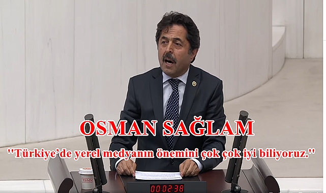 Karaman Milletvekili Osman Sağlam AK Parti Grubu Adına Mecliste Konuşma Yaptı