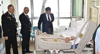 Vali H.Engin Sarıibrahim, Bayram Ziyaretlerinde Bulundu