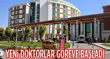 Yeni Doktorlar Göreve Başladı