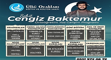 Cengiz Baktemur Ortaöğretim Yaz Gelişim Programı