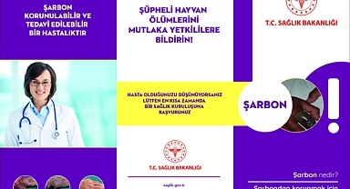 İl Sağlık Müdürü Yurdakul Şarbon Konusunda Vatandaşları Uyardı