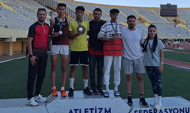 KARAMAN ATLETİZM TAKIMINDAN MADALYA YAĞMURU