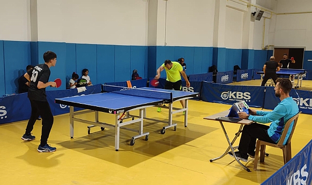 KARAMAN’DA 15 TEMMUZ ŞEHİTLERİ ANISINA MASA TENİSİ TURNUVASI