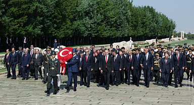 30 Ağustos Zafer Bayramı Anıtkabir’de Tören Düzenlendi