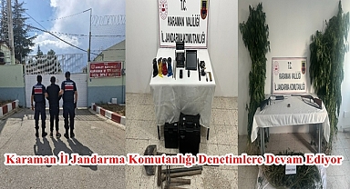 Karaman İl Jandarma Komutanlığı Denetimlere Devam Ediyor