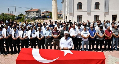 Kıbrıs Gazisi Bayram Ali Köfün Son Yolculuğuna Dualarla Uğurlandı