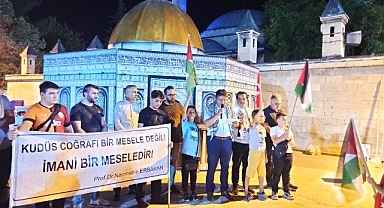 KUBBETÜ’S SAHRA ÇADIRI AKTEKKE MEYDANINA KURULDU