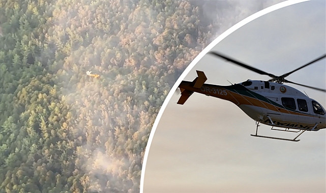 MANİSA VE UŞAK'TAKİ ORMAN YANGINLARI KONTROL ALTINA ALINDI