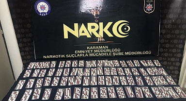 1120 Adet Uyuşturucu Hap Ele Geçirildi