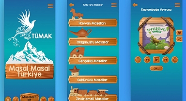 Çocuklara özel masal uygulaması geliştirildi