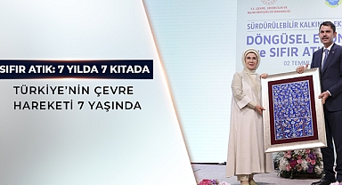 SIFIR ATIK PROJESİ İLE 185 MİLYAR LİRA EKONOMİYE GERİ KAZANDIRILDI